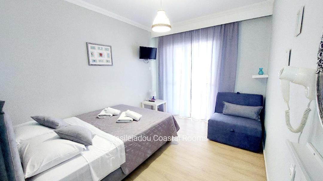 Vasileiadou Coastal Rooms フロギタ エクステリア 写真