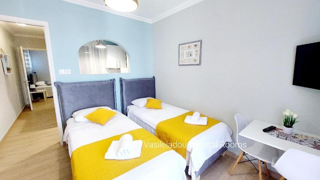 Vasileiadou Coastal Rooms フロギタ エクステリア 写真